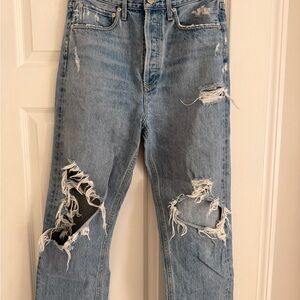 Agolde Light Blue Denim Jeans